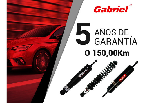 4 Amortiguadores Gas Ultra Chromium Nissan D21 94-09 Gabriel Foto 5