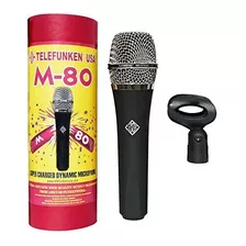 Telefunken M 80 Micrófono Vocal De Mano.