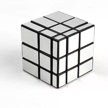 Cubo Mágico Mirror Blocks Espelhado Prateado 3x3