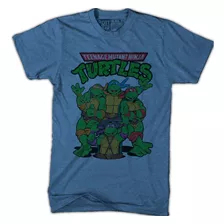Tortugas Ninja 1987 Playera Hombre Rott Wear 