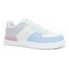 Zapatilla De Dama Ocean Pacific Banjar-m23 White/fuchsia