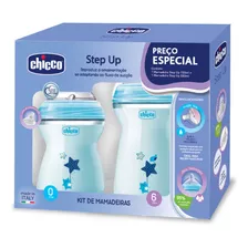 Kit 2 Mamadeiras Step Up 150ml E 330ml Recém Nascido