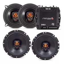 Kit Falante Jbl Selenium 5 E 6 Pol Módulo Stetsom Ir400 400w