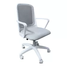 Sillón De Oficina Escritorio Home Office Fresa Blanca Cuo