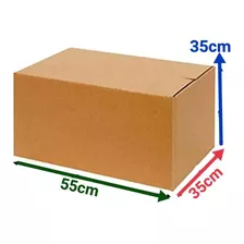 6 Cajas Cartón Grande Trasteo Mudanza Embalaje 50x35x35
