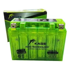 Batería Gel Kage Ytx6.5l-bs Honda Glx 125 Sapucai Jm Motos