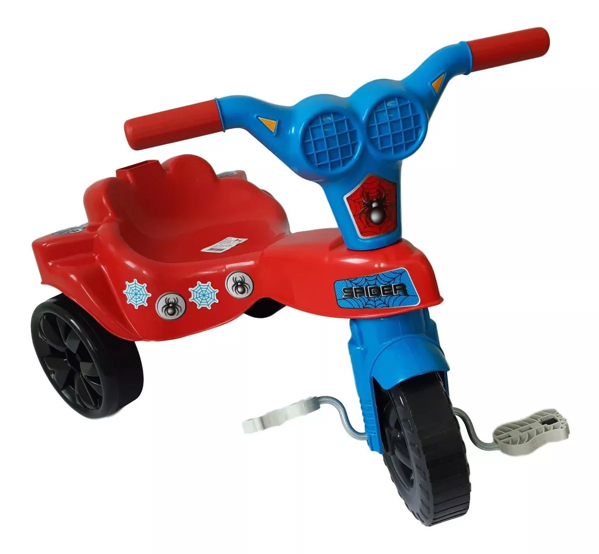  Triciclo Velotrol Infantil Carrinho Caminhao Motoca Cor Vermelho Spider