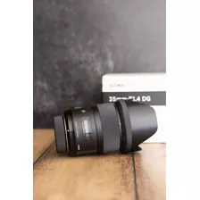 Lente Sigma Art 35m F1.4 Dg Nikon