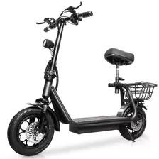 Scooter Electrico Plegable 500w 40km/h M5 Pro Honeywhale Color Negro