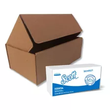 Toalha De Mãos Interfolhada Scott 200 Folhas Kit 12