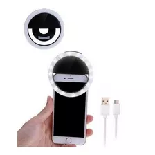 Ring Light Clipe Luz Selfie Flash Celular iPhone Notebook 