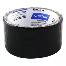 Fita Silver Tape Norton Preta 48mm X 5m Cor Preto