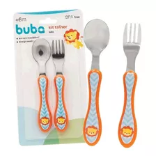 Kit Talher Animal Fun Leao Buba 10678