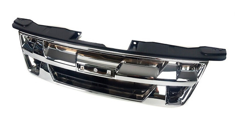 Mscara Frontal Cromada Isuzu Dmax 2010-2014 Sin Logo Foto 2