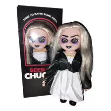 Muñeca Tiffany Novia De Chucky 40 Cm Con Luz Y Sonido