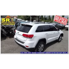 Sucata Grand Cherokee Laredo 3.6 V6 4x4 Aut Gas 2014