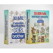 Matrizes Bordados 40 Mil - Brother - Pes Selecionados