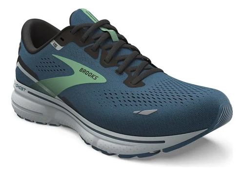 Zapatilla Brooks Hombre Lisa Estándar Ghost 15 462 Azul/verde 10 Us