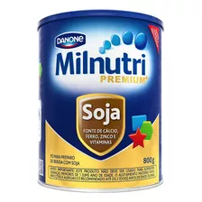 Fórmula Infantil Milnutri Premium Soja 800g - Kit 4 Un.