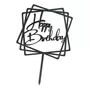 Tercera imagen para búsqueda de happy birthday cake topper