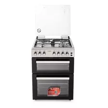 Cocina Combinada Doble Horno James 3+1 C900 Atks Inox Albion