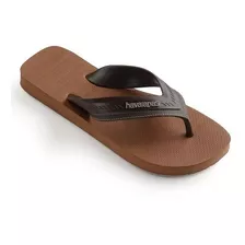 Ojotas Havaianas Hybrid Be Moda Hombre Ferrugen Dep