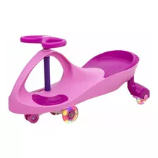 Carrinho Zippy Car Rosa Com Led Suporta Até 100kg Zippy Toy