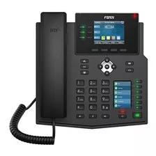 Teléfono Empresarial Fanvil X4u Lcd A Color -negro