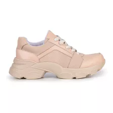 Zapatillas Mujer Cuero Casual Urban Sport Colores Fiori Star