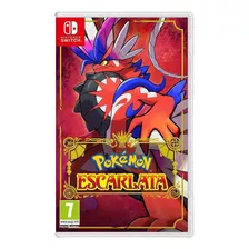 Juego Pokémon Escarlata Sellado Switch.