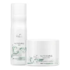 Kit Wella Nutricurls Cachos Sh 250ml + Masc 150ml