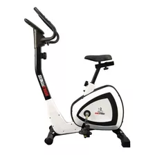 Bicicleta Tradicional A8000 Magnética World Fitness Color Gris Plata