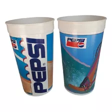 Coleção De Copos Pepsi Sports - 2 Copos De Plástico Rígido