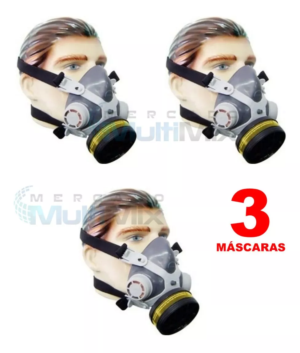 Mascara Respirador C/ Filtro Facial Alltec P/ Pintura Vo/ga