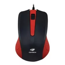 Mouse Óptico Com Fio C3tech Mauser 1000dpi