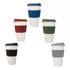 20 Vaso Térmico Empresarial Merchandising Colores Dark 