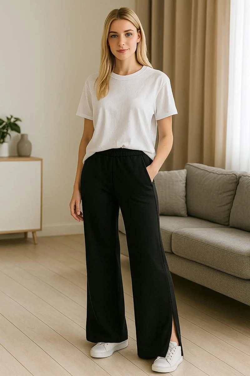 Palazo Pantalon Babucha Palaso Joger Joggin Oxford Mujer 