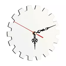 Reloj De Pared De Sublimación Blanco 7 9 Mdf Relojes D...