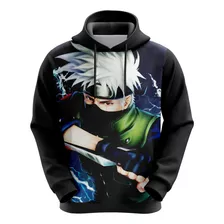 Blusa Moletom Infantil Moda Anime Mangá Kakashi Promoção