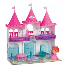 Castelo Brinquedo Infantil Princesas Boneca Menina Barato