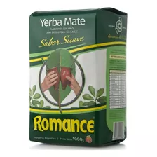 Yerba Mate Romance Suave 1kg X10