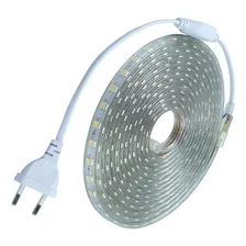 6m Fita De Led Chata Branca Ou Quente + Conector Para Sanc