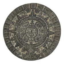 Artesanía Barro Prehis. Calendario Azteca Mex