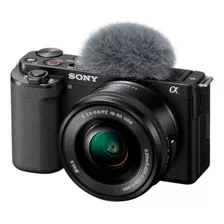 Sony Alpha Kit Zv-e10 + Lente Selp1650 Ilczve10l Mirrorless