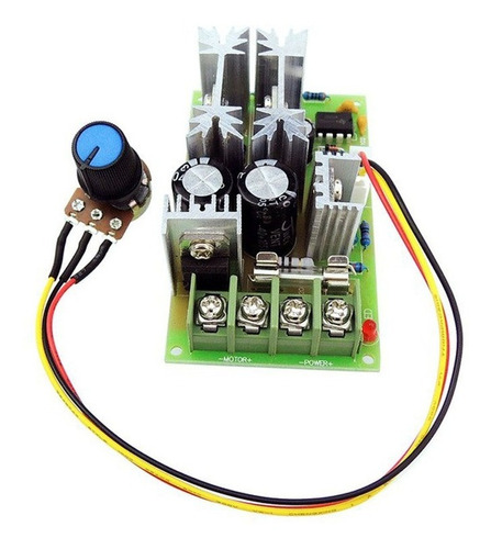Controlador De Velocidad Para Motor Dc Pwm Dc 10 V-60 V 20a