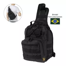 Bolsa Tática Militar De Ombro Bornal Patrulha Promoção