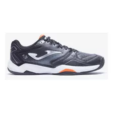 Tênis Joma Master 1000 Masc. 2301-preto/branco/orange-saibro