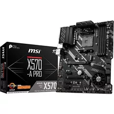 Placa Base De Msi X570 Pro Amd Am4 Atx Ddr4 Sdram