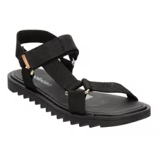 Sandalias Moleca Negro Para Mujer [mle26]