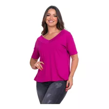 Blusa Ciganinha Blusinha Curta Feminina Ombro A Ombro Gola V